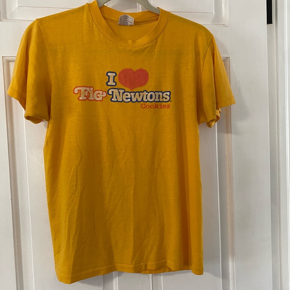 True Vintage single stitch Fig Newtons T-shirt Size M